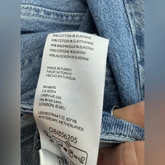 Pilcro Reworked High-Rise Taper Jeans - Picture 9 of 9